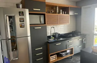 Apartamento mobiliado 44 m²/2 dorms/ varanda à venda/locação vila prudente