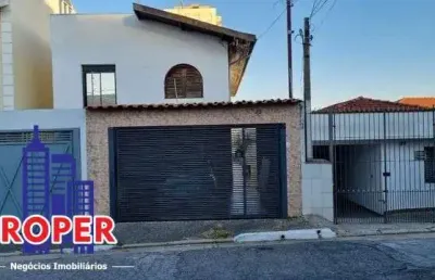 Excelente sobrado com 163 m²/ terreno 5 x 28 m²/3 suites/2 vagas à venda na vila prudente