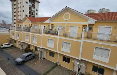 Lindo sobrado de condominio fechado mobiliado à venda na moóca, são paulo