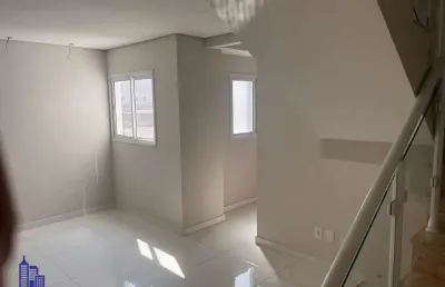 Linda cobertura com 99 m²/2 dormitórios/terraço/2 vagas à venda no bairro nova gerty em são caetano do sul