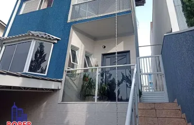 Excelente sobrado com 165 m²/3 dormitórios/2 vagas/ espaço gourmet/piscina aquecida à venda no residencial villa verde em franco da rocha