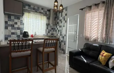 Casa mobiliada com 1 dormitório/vaga para alugar na vila ema