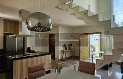 Casa em condomínio fechado com 3 quartos à venda no jardim park real, indaiatuba  por r$ 1.021.000