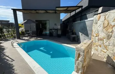Casa em condomínio fechado com 3 quartos à venda no Jardim Casablanca, Peruíbe 