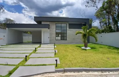 Casa em condomínio fechado com 4 quartos à venda na Av. Padre Anchieta, 6840, Jardim Casablanca, Peruíbe