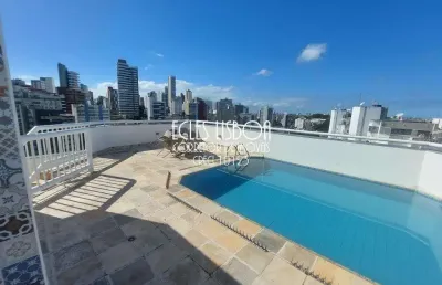 Apartamento para venda em salvador, chame-chame, 4 dormitórios, 2 suítes, 4 banheiros, 3 vagas