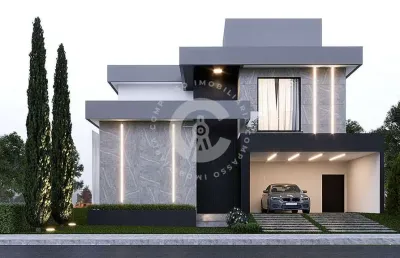 Sobrado com 4 dormitórios à venda, 433 m² por r$ 3.500.000,00 - condomínio reside