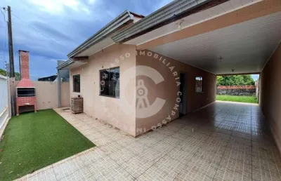 Casa à venda no bairro de  três lagoas com espaço nos fundos e passagem lateral