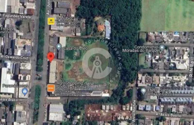 Terreno comercial com 20.088,52m  possuindo 123,78m de frente para avenida jk