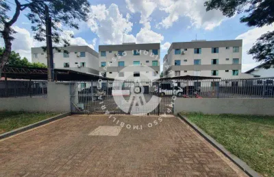 Apartamento com 2 dormitórios à venda, jardim iguaçu, foz do iguacu - pr