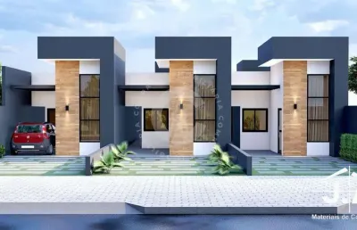 Casa com 2 dormitórios à venda, portal da foz, foz do iguacu - pr