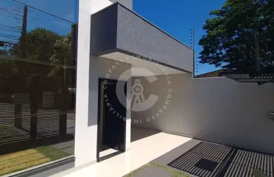 Casa com 3 dormitórios à venda com suíte, jardim paraná, foz do iguacu - pr