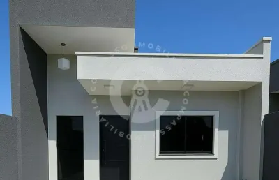 Casa com 2 dormitórios à venda, jardim são paulo ii, foz do iguacu - pr