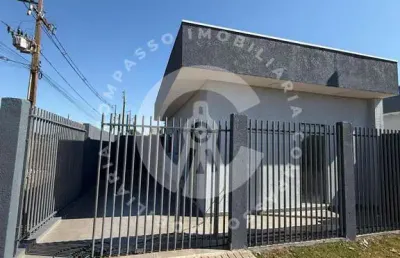 Casa com 2 dormitórios à venda, jardim das oliveiras, foz do iguacu - pr