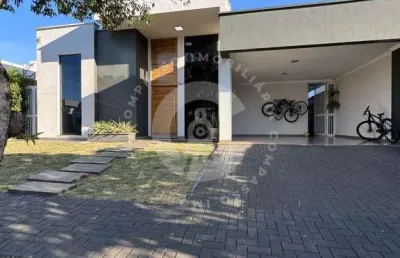 Casa com 3 dormitórios à venda, condomínio  arco de paris, foz do iguacu - pr