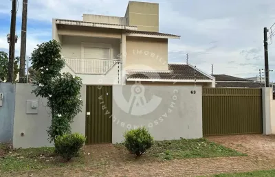 Excelente sobrado triplex à venda, jardim naipi, foz do iguacu - pr
