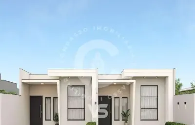 Casa de esquina com 2 quartos moderna e nova, conjunto c, foz do iguacu - pr