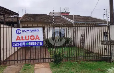 Casa com 2 dormitórios para locação,76.54 m , jardim canadá, foz do iguacu - pr