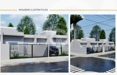 Casa com 2 dormitórios à venda, parque da lagoa, foz do iguacu - pr