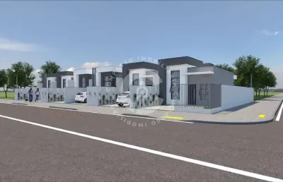 Casa à venda com 02 quartos no jardim três pinheiros, foz do iguacu - pr