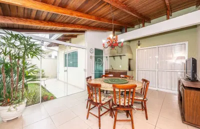 Casa em condomínio fechado com 4 quartos à venda na rua marcos mocellin, 341, santa felicidade, curitiba, 200 m2 por r$ 995.000