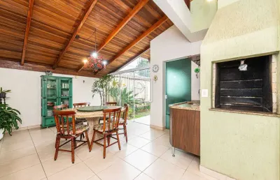 Casa em condomínio fechado com 3 quartos à venda na rua marcos mocellin, 342, santa felicidade, curitiba, 200 m2 por r$ 995.000