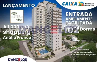 Incrível lançamento de apartamento no anália franco!!!