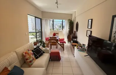 Apartamento no bairro da torre com 3 quartos sendo 1 suíte com 85m² por r$ 490mil.