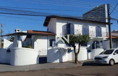 Sobrado com 3 dormitórios para alugar, 200 m² por r$ 12.000,00/mês - santa rosa - londrina/pr