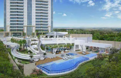 Apartamento com 3 dormitórios para alugar, 151 m² por r$ 9.400,00/mês - residencial do lago - londrina/pr