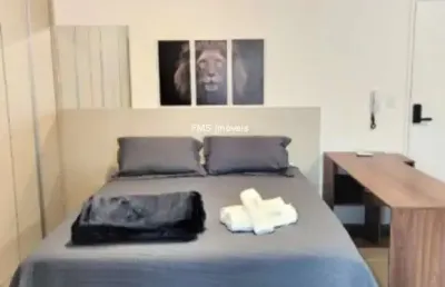 Studio para locação na vila mariana, são paulo-sp: 1 quarto, 1 banheiro, 32m² de puro charme!