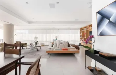 Apartamento à venda na vila nova conceição, com 3 suítes, 2 salas, 4 vagas, 243 m²