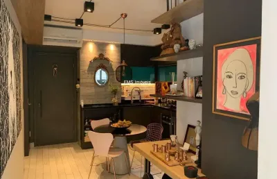 Apartamento à venda na consolação, são paulo-sp: 1 quarto, 1 sala, 1 banheiro, 1 vaga de garagem, 50m². venha conferir!