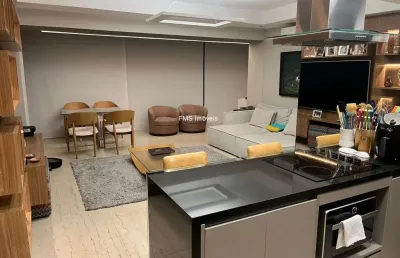 Apartamento 85m² - 1 dormitorio (suíte) - 2 vagas - brooklin