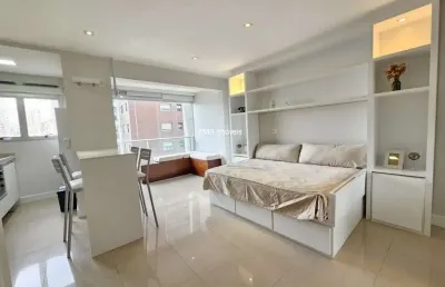 Apartamento de locação no brooklin. 1 quarto,  com 36m² de área.