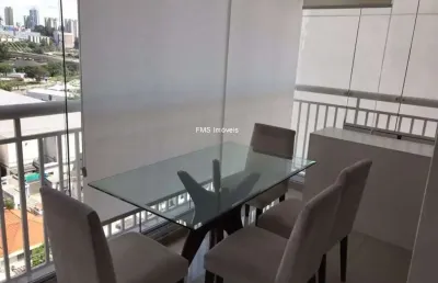Apartamento 50m² - 1 dormitório - 1 vaga - brooklin