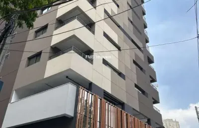 Studio para locação em perdizes, são paulo-sp: 1 quarto, 1 suíte, 1 banheiro - 25m² de área