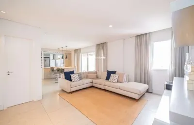 Venda de apartamento de luxo na vila olímpia com 2 suítes, 1 sala, 3 vagas e 130m².