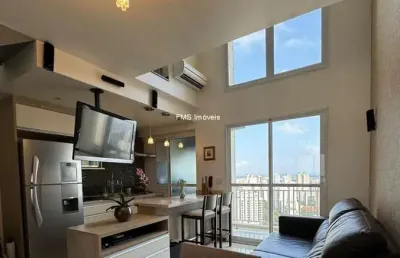 Apartamento à venda em são paulo-sp, vila andrade: 1 quarto, 1 suíte, 3 salas, 1 banheiro, 2 vagas de garagem, 48m² de área. venha conferir!