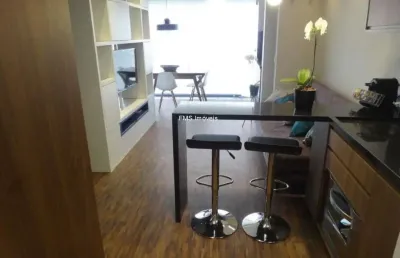 Apartamento à venda ou locação na bela vista: 1 quarto, 1 sala, 1 banheiro, 1 vaga de garagem e 42 m².