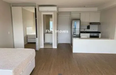 Apartamento para locação em são paulo - chácara santo antônio  1 quarto, 1 sala, 1 banheiro, 1 vaga de garagem  50,00 m² de área.