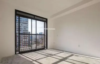 Studio à venda em pinheiros, com 1 quarto, 1 banheiro, 24m² de área.