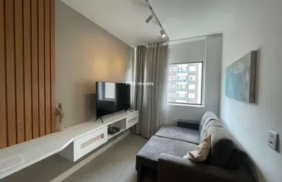 Apartamento para locação na vila olímpia, com 2 quartos, 1 banheiro e 1 vaga de garagem!