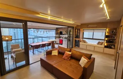 Apartamento à venda no brooklin paulista, com 3 suítes e 140m² de área!