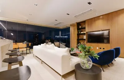 Apartamento à venda na vila nova conceição, com 2 suítes e 2 vagas