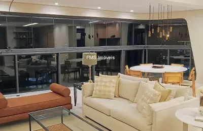 Apartamento 134m² - 2 dormitorios (2 suites) - 2 vagas independentes -chacara santo antonio