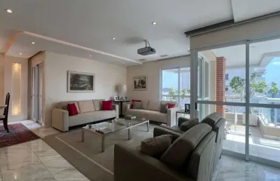 Apartamento tipo para venda em indianópolis com 4 quartos, sendo 3 suítes, 195m²