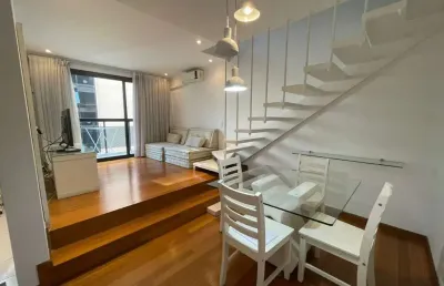 Duplex para venda em itaim bibi com 1 quarto, sendo 1 suíte, 68m²