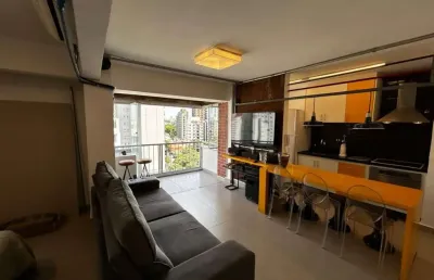 Apartamento tipo para venda em moema com 1 quarto, 45m²