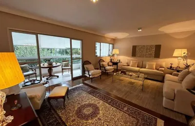 Apartamento tipo para venda em moema com 3 quartos, sendo 3 suítes, 240m²